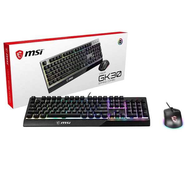 MSI Vigor GK30 RGB Combo Gaming Keyboard + Gaming Mouse Carousel 1