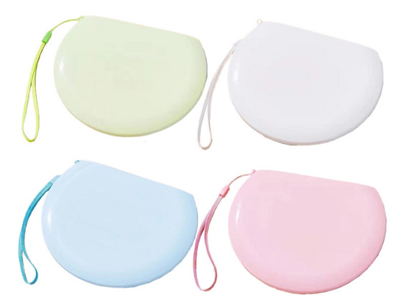 4Pcs Face Mask Storage Case Holder Mask Box Carousel 2