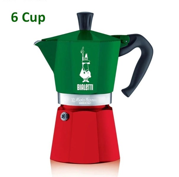Bialetti Moka Express Italia >>> Stove-top CoffeeMaker. 6 Cup. Makes an Espresso Carousel 1