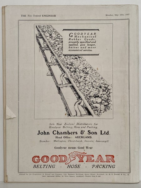 OLD MAGAZINE: The New Zealand Engineer Vol. 4, No. 2 - 16 May 1927 Carousel 2