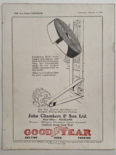 OLD MAGAZINE: The New Zealand Engineer Vol. 4, No. 11 - 15 February 1928 Carousel 2