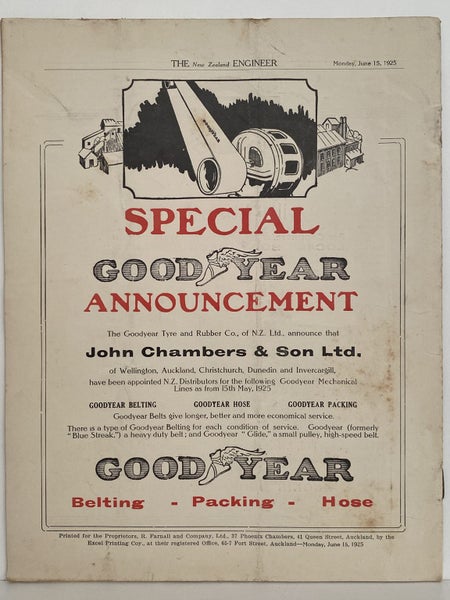 OLD MAGAZINE: The New Zealand Engineer Vol. 2, No. 3 - 15 June 1925 Carousel 2