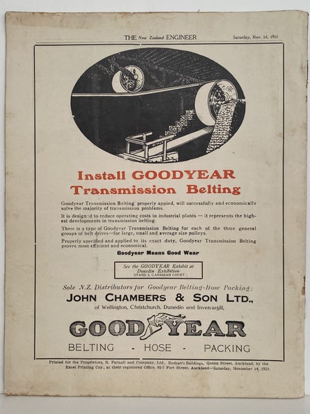 OLD MAGAZINE: The New Zealand Engineer Vol. 2, No. 8 - 14 November 1925 Carousel 2