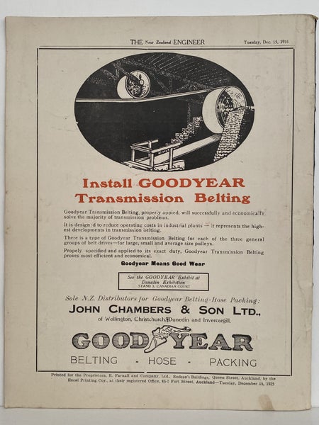 OLD MAGAZINE: The New Zealand Engineer Vol. 2, No. 9 - 15 December 1925 Carousel 2