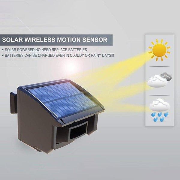 Solar Driveway Alarm System 1/4 Mile Long Range Carousel 2