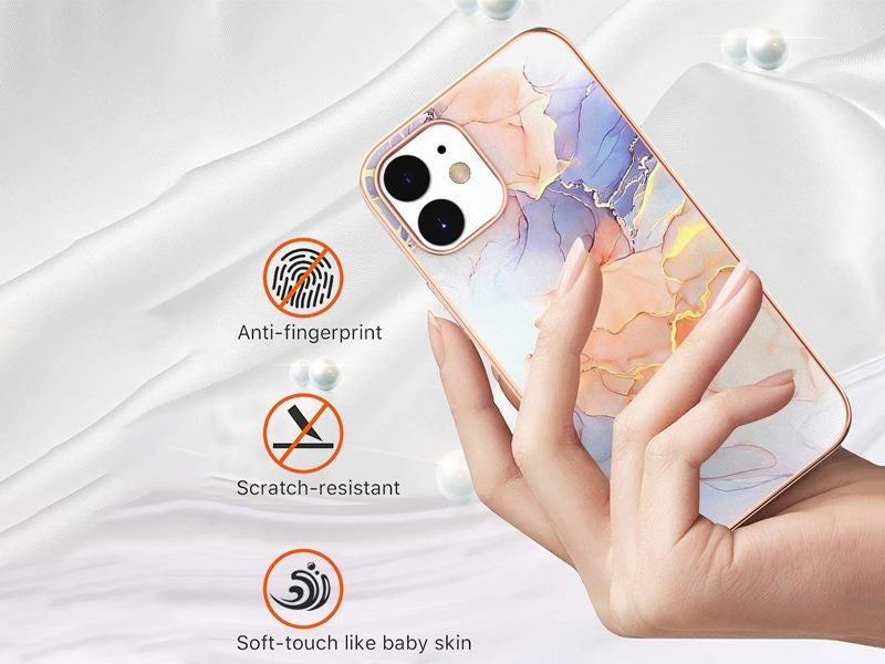 Case Cover for iPhone 12 mini Marble Carousel 2