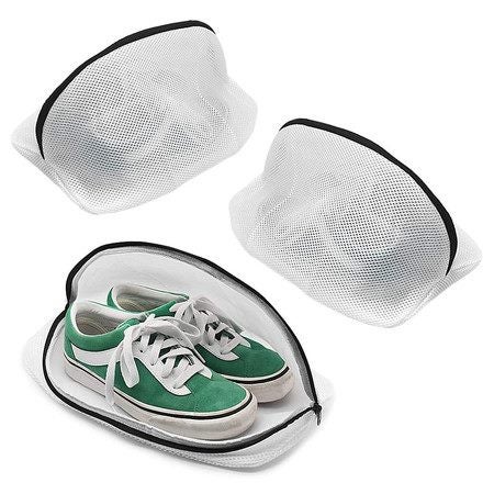 Shoe Wash Bags Set of 3 Reusable Mesh Bags for Shoes Sneakers Carousel 1