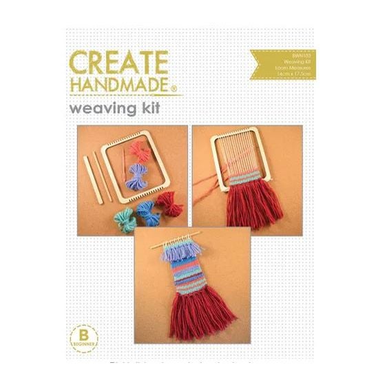 Create Handmade Weaving Kit Wall Hanging 14x17.5cm Carousel 1