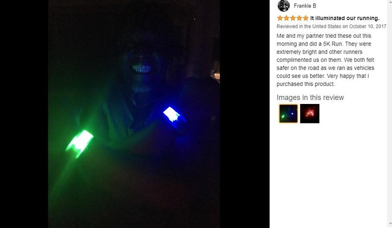 Brand New Rechargeable Reflective Safety Walking Running Jogging *Sale NOW* Carousel 2
