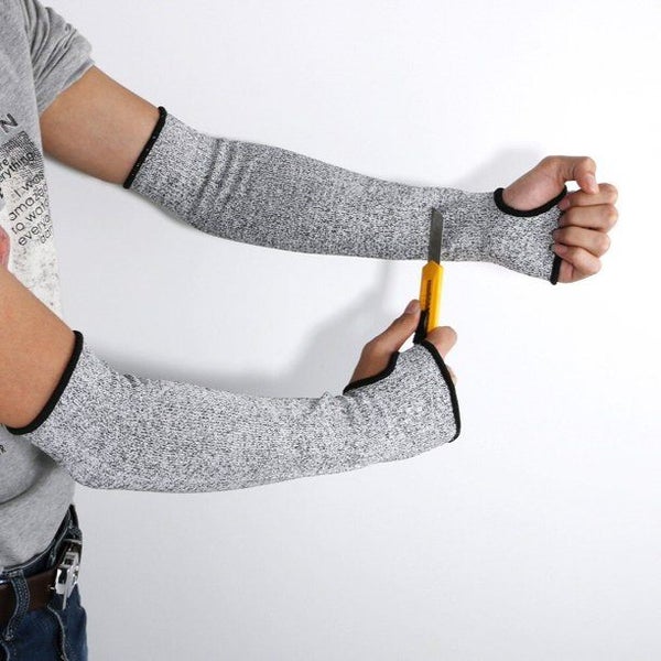 1Pc 36Cm Slash Resistant Heat Resistant Protective Arm Sleeves 5-Level Guard Carousel 2