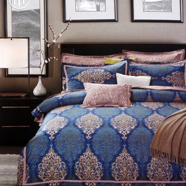 250TC Cotton Quilt Cover Set Quinn Carousel 1