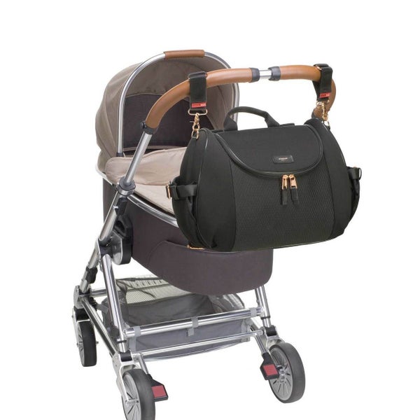 Storksak Poppy Luxe Satchel Backpack - Scuba Carousel 10