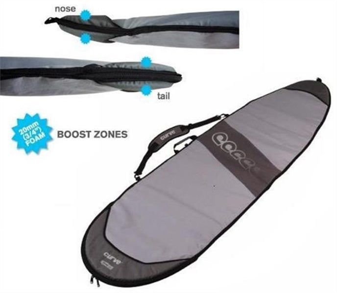Curve Boost Longboard Surfboard Bag W Finslot Carousel 1
