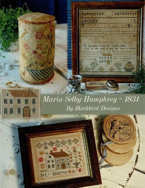 Blackbird Designs Cross Stitch Pattern - Maria Selby Humphrey 1831 Carousel 1