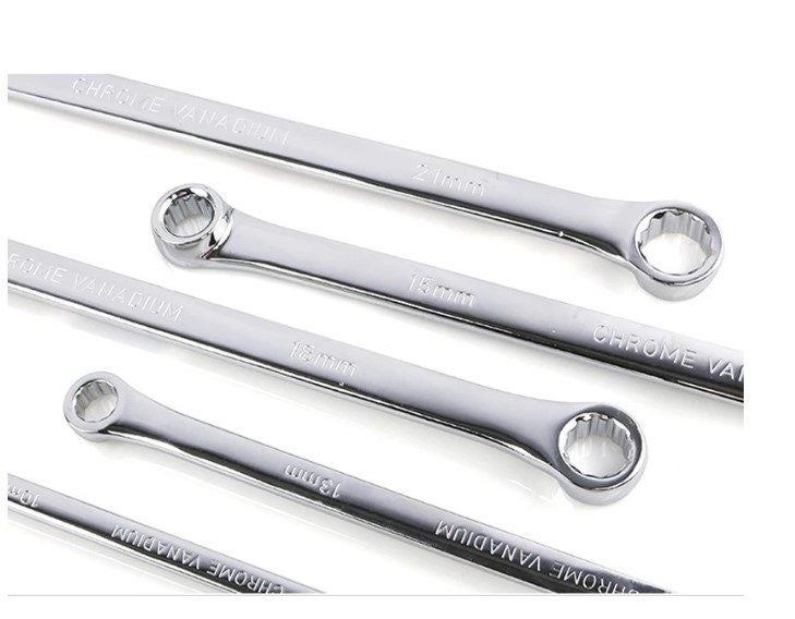 SPANNER EXTRA LONG DOUBLE BOX END WRENCH 6PCS SET Carousel 2