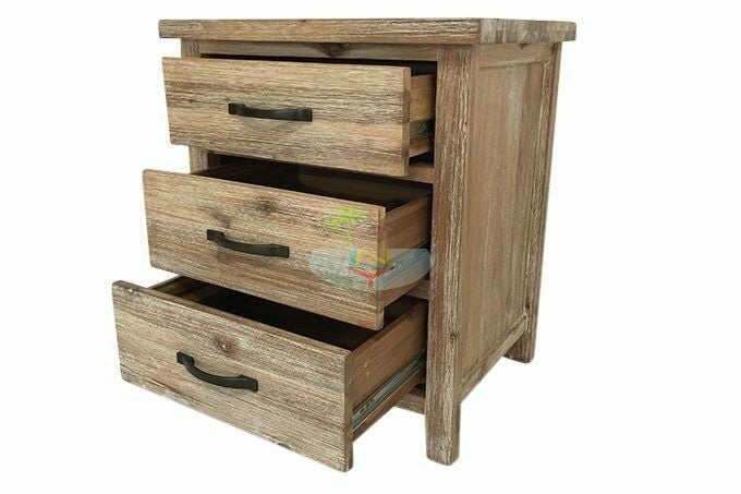 Ballman# Acacia Bedside Table Carousel 5