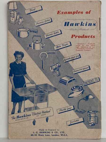 VINTAGE COOK BOOK: Hawkins Universal Cooker c 1940s Carousel 2