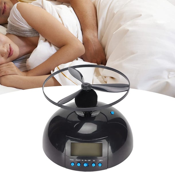 Multipurpose Run Away Flying Alarm Clock Carousel 2