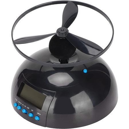 Multipurpose Run Away Flying Alarm Clock Carousel 1