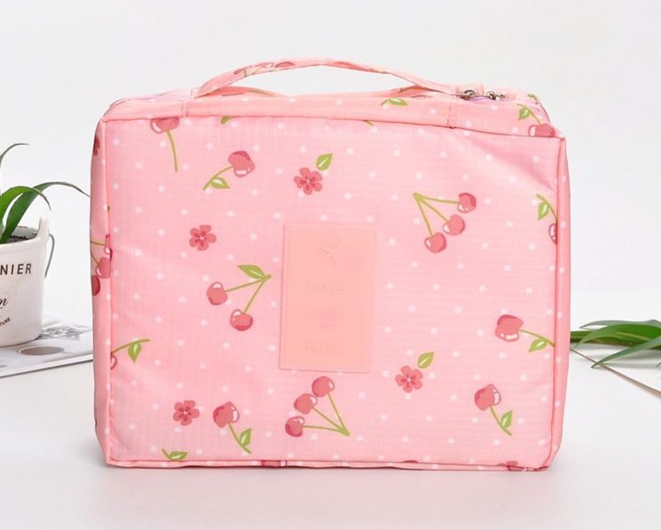 Cosmetic Bag Makeup Pouch Travel Storage Organizer Carousel 2