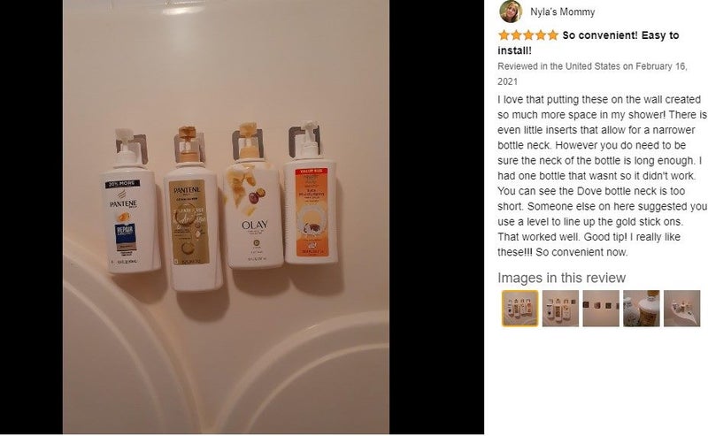 NEW new 5Pack Bathroom Shower Caddy Rack Cabinet Shelf Hooks*Hot SALE Carousel 2
