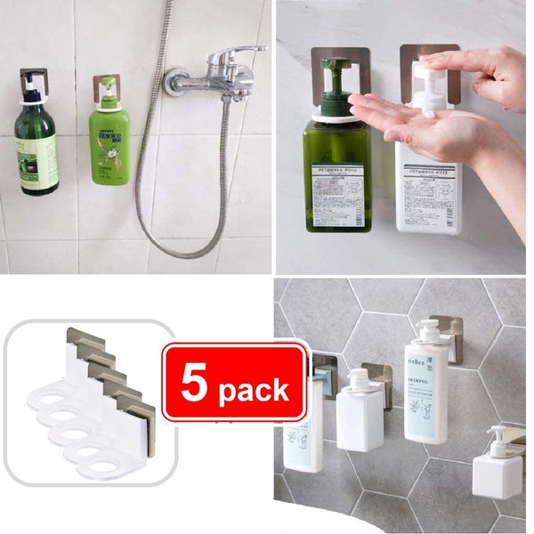 5Pack Bathroom Cabinet Shower Caddy Rack Hooks *Local Buy* Carousel 1