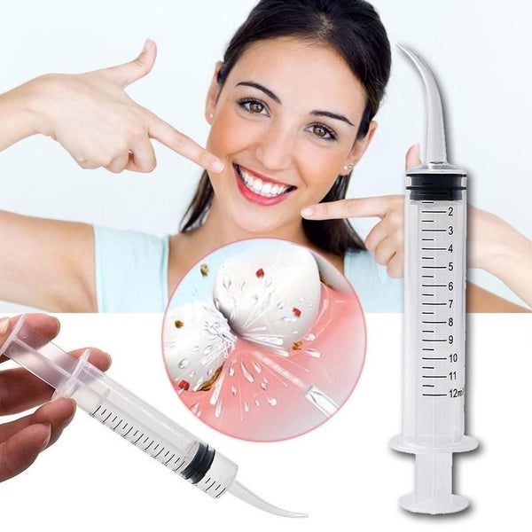 Water Flosser Syringe Portable Dental Water Flosser Syringe Dental Floss Syringe Carousel 2
