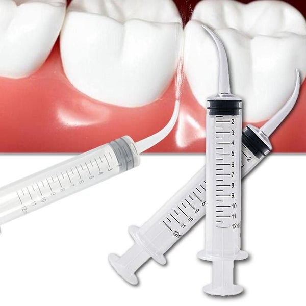 Water Flosser Syringe Portable Dental Water Flosser Syringe Dental Floss Syringe Carousel 1