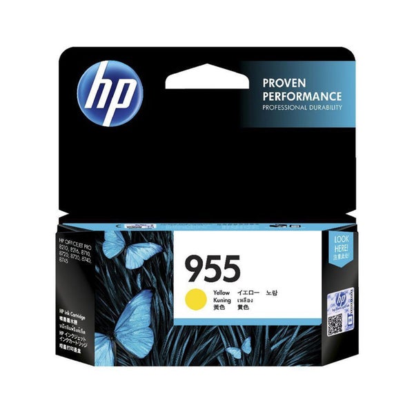 Original HP 955 Yellow Ink Cartridge Toner OfficeJet Pro L0S57AA Carousel 1