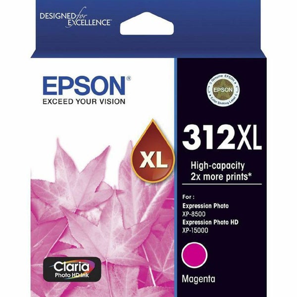 Original Epson 312XL Magenta Ink Cartridge XP-8500 XP-15000 T183392 Carousel 1