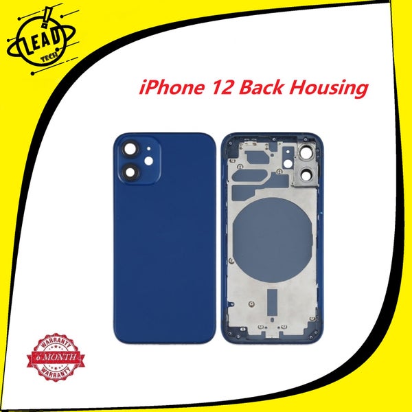 iPhone 12 Rear Back Housing- Blue Carousel 1