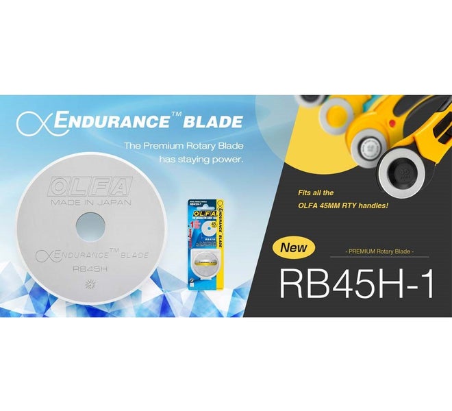 Olfa 45mm Endurance Rotary Blade Carousel 1