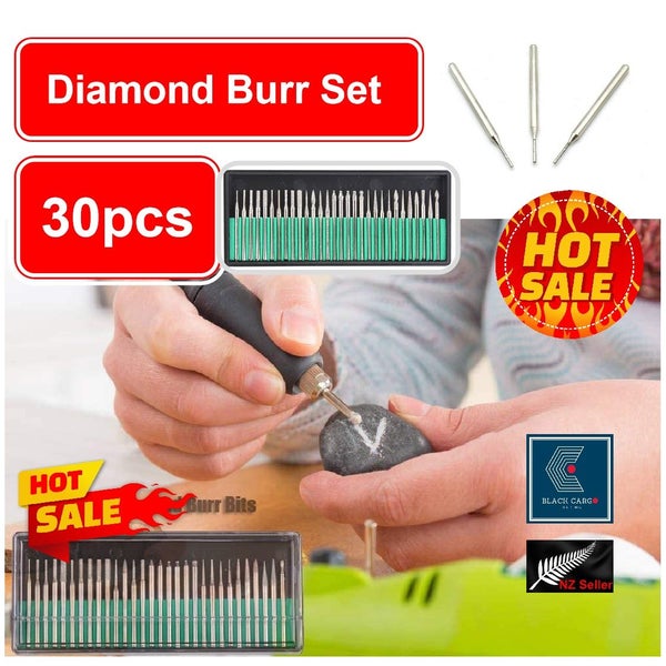 Diamond Grinder Burr Drill Bit Set Rotary Tools *Over Stocked* Carousel 1