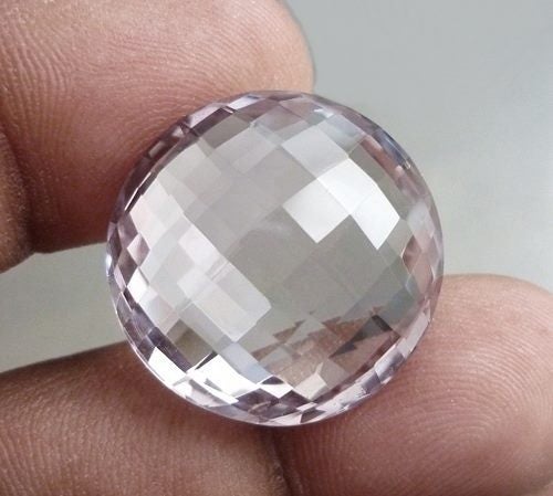 12.81CT UNHEATED DAZZLING HUGE 100% NATURAL ROSE DE FRANCE AMETHYST Carousel 1