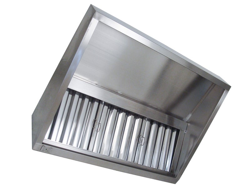 1.5m Stainless Steel Extraction Hood / Commercial Kitchen Extractor Carousel 1