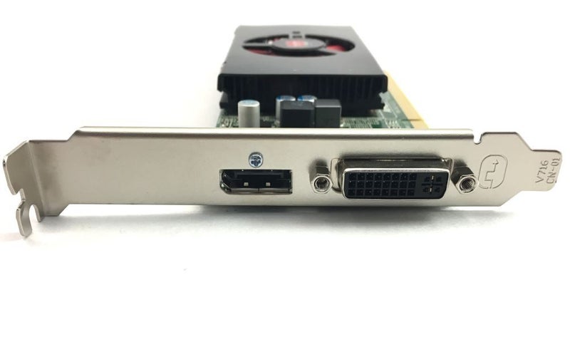 AMD Radeon Graphics card 1GB Dual Screen DVI DISPLAY PORT ( HDMI ) High Profile Carousel 2