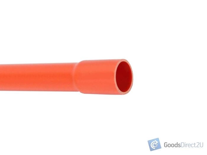 Conduit, Solid - Heavy Duty - 20mm x 4M (Orange) - JAJ Carousel 1