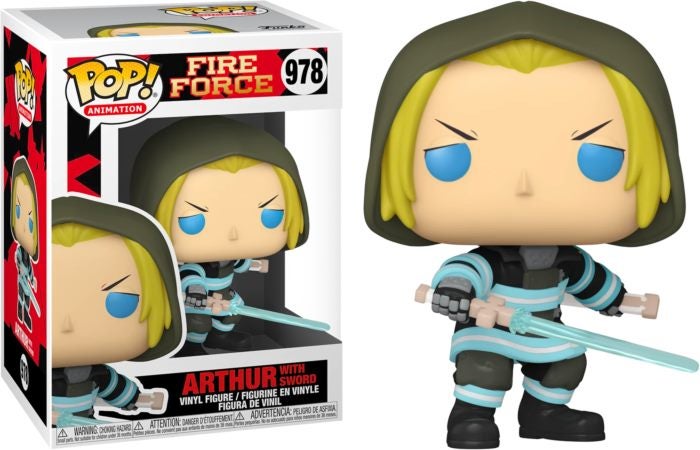 Fire Force - Arthur with Sword Pop! Vinyl Figure Carousel 1