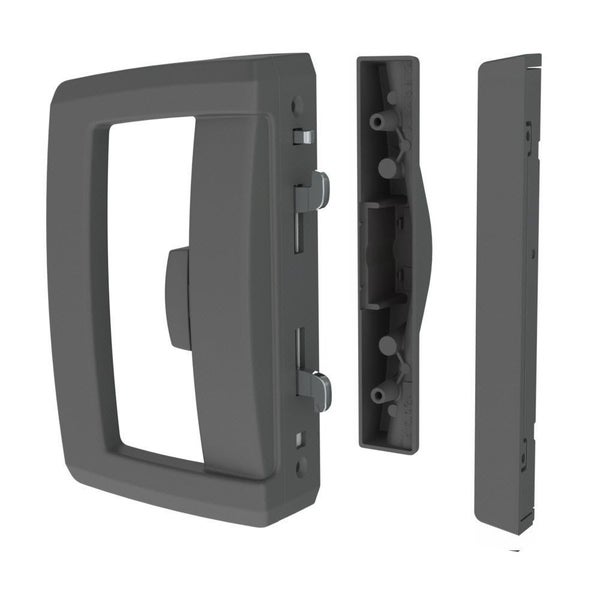 Lockwood Aria Endeavour Sliding Door Lock - Matt Black - No Key Carousel 1