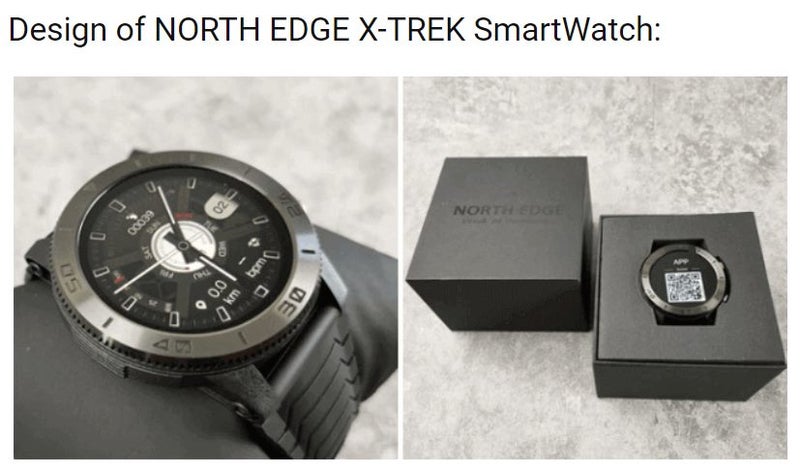 NORTH EDGE X-TREK GPS Smart Watch Carousel 11