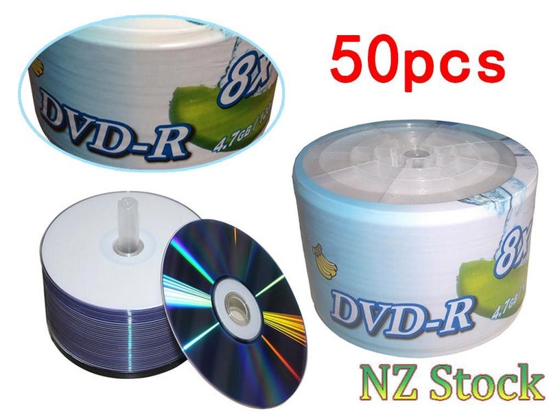 Blank Printable DVD-R 8X (Auckland Stock) Carousel 1