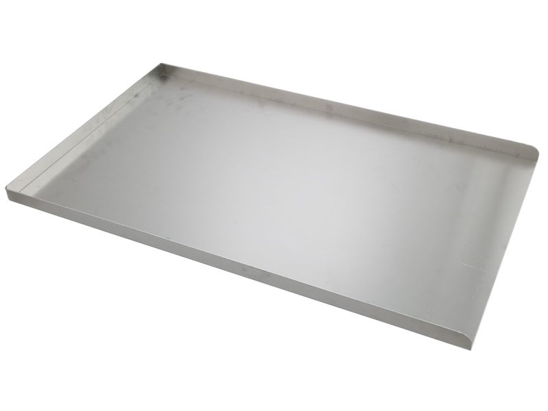 18" Aluminium Sheet Baking Tray - 3 Sided Commercial Bakers Pan - 74cm x 46cm Carousel 1