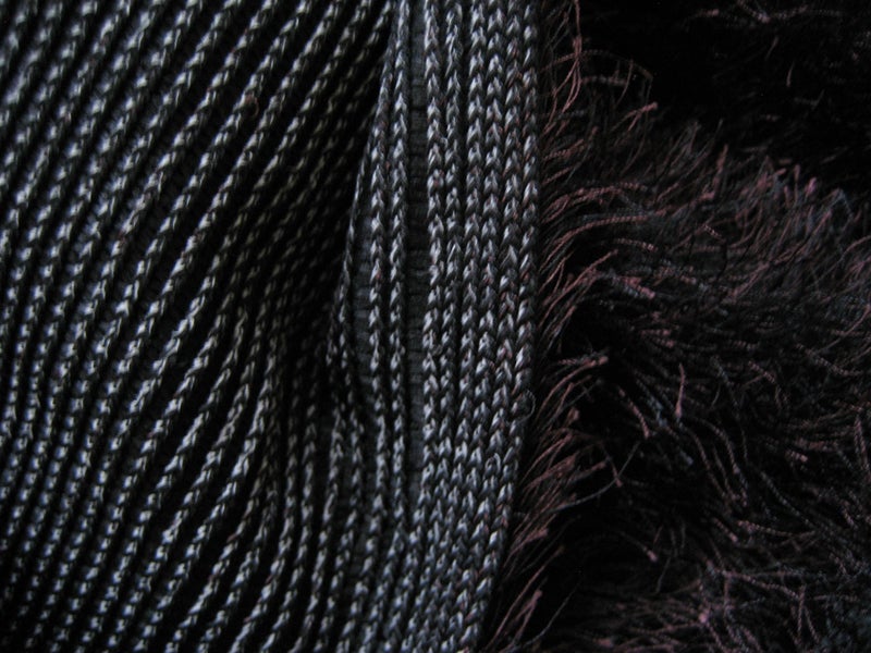 Rare HAIRY FLUFFY FUR SEWING FABRIC Woven Stretch MATERIAL 1.7m x 144cm Carousel 3