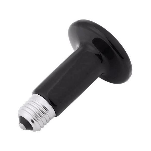 75W Pet Ceramic Heat Lamp Infrared Heating Emitter Reptiles Chickens Carousel 2