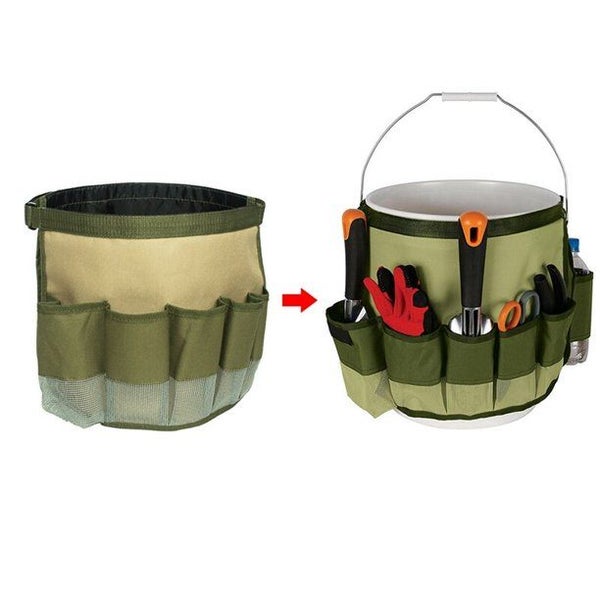 Garden Bucket Tool Bags Gardening Tool Hardware Garden Tool Storage Carousel 2