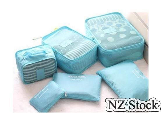 Travel Organiser Storage Bag 6PCS Carousel 2