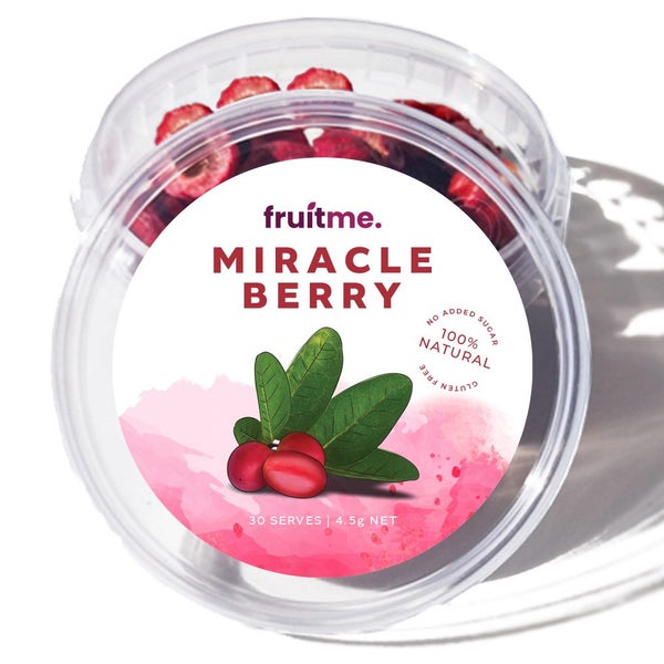 Miracle Berry Whole Fruit - 30 Gently Dried Miracle Fruit Seedless Berries Carousel 1