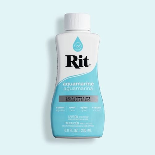 Rit Dye All Purpose Dye - Liquid 8oz Aquamarine Carousel 1