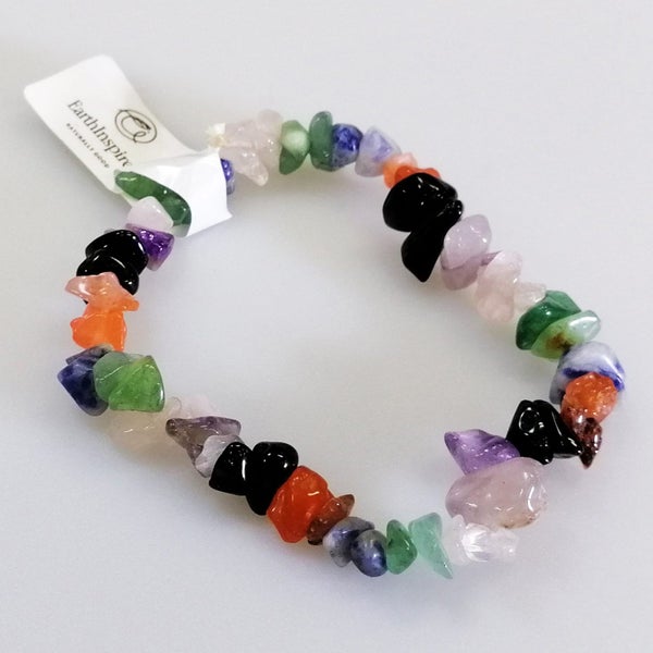 Gem Chip Bracelet - Mixed Gems Carousel 2