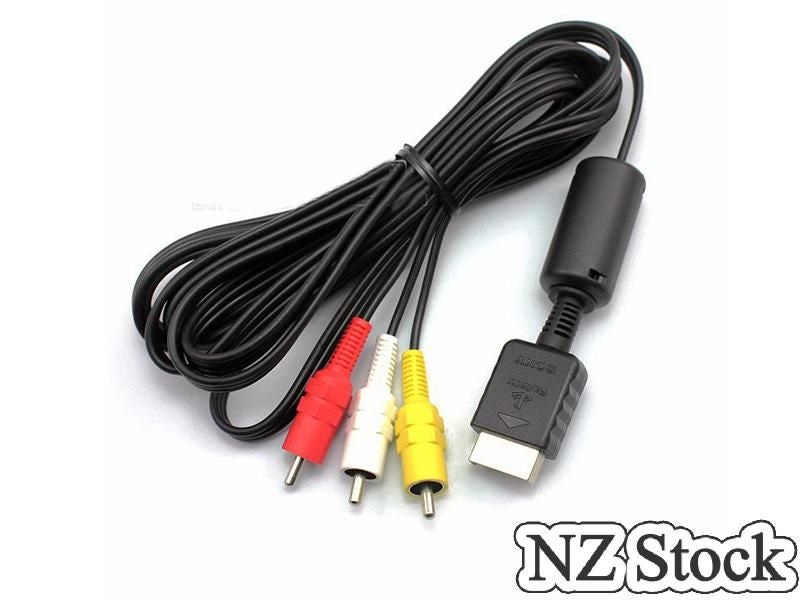 PS2 PS3 AV Audio Video Cable (Auckland Stock) Carousel 1